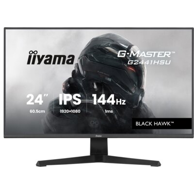 Monitor IIYAMA G-Master Black Hawk G2441HSU-B1 23.8" 1920x1080px IPS 144Hz 1 ms [MPRT]