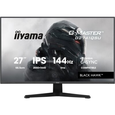Monitor IIYAMA G-Master G2741QSU-B1 27" 2560x1440px IPS 144Hz 1 ms [MPRT]
