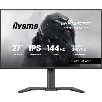 Monitor IIYAMA G-Master GB2741QSU-B1 27" 2560x1440px IPS 144Hz 1 ms [MPRT]