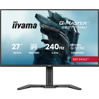 Monitor IIYAMA G-Master GB2771HSU-B1 27" 1920x1080px IPS 240Hz 0.4 ms [MPRT]