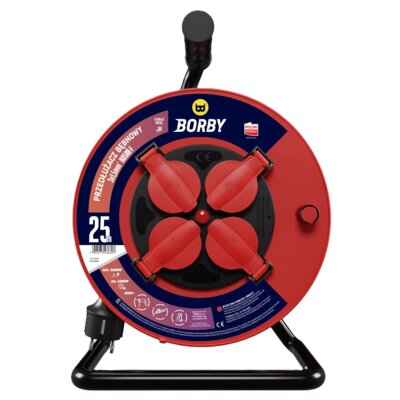 Przedłużacz bębnowy BORBY BY-02-36607 (25 m)