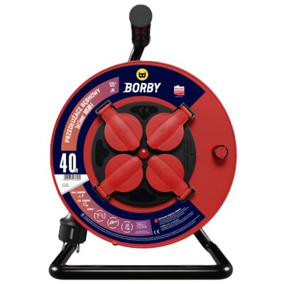 Przedłużacz bębnowy BORBY BY-02-36621 (40 m)