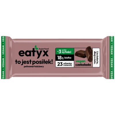 Baton proteinowy EATYX Hyperfood Czekoladowy (8 x 60 g)