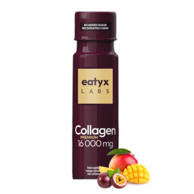 Kolagen EATYX Labs Premium 16000 mg Mango-marakuja (80 ml)