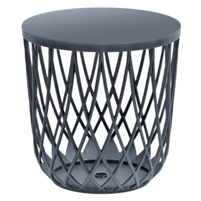 Stolik ogrodowy PROSPERPLAST z funkcją schowka Antracyt