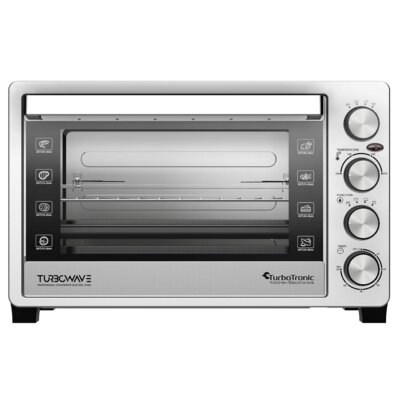 Mini piekarnik TURBOTRONIC TT-EVS45 Srebrny