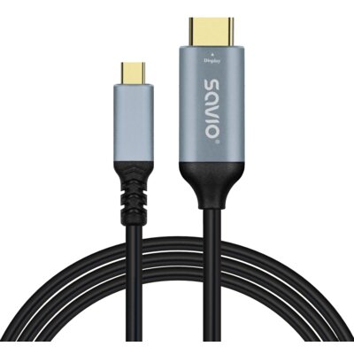 Kabel USB-C - HDMI SAVIO CL-184 3 m