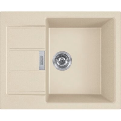 Zlewozmywak jednokomorowy z ociekaczem FRANKE Sirius 2.0 S2D 611-62 143.0671.559 Beżowy 50x62