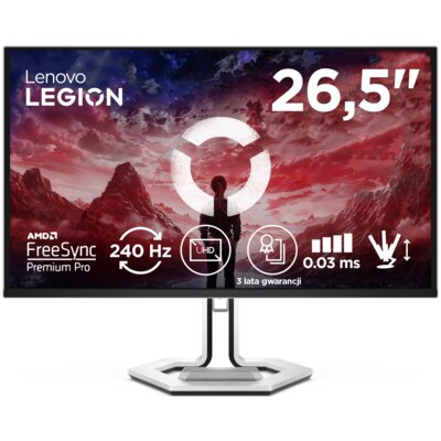 Monitor LENOVO Legion Pro 27UD-10 26.5" 3840x2160px 240Hz 0.03 ms [GTG]