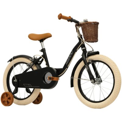 Rower dziecięcy HUFFY Retro Vintage 16 cali dla chłopca Czarny mat