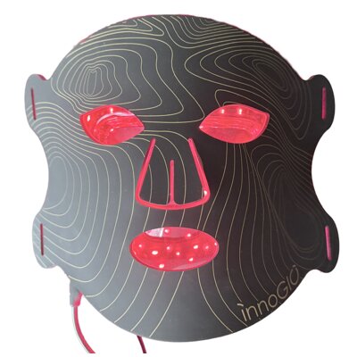 Maska LED do twarzy INNOGIO Gioperfect GIO-780 Czarny