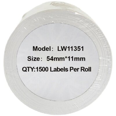 Etykieta PRISM LW 11351 54x11 mm 1500 szt.