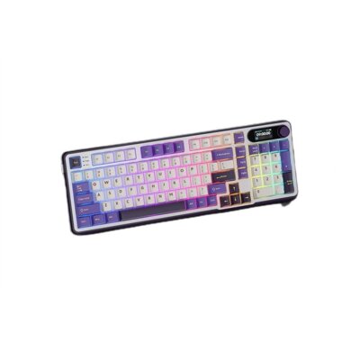 Klawiatura ROYAL KLUDGE RK-S98 Brown Switch Biało-fioletowy