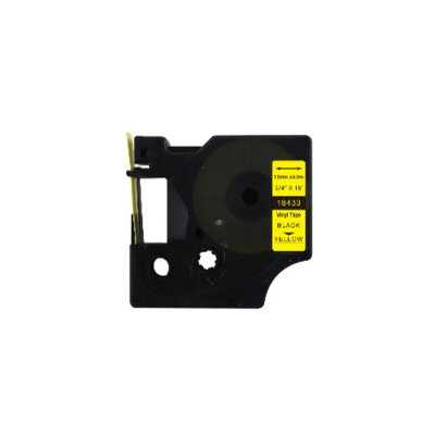 Taśma PRISM ZDT-D118433 19 mm x 5.5 m Czarny na żółtym Zamiennik