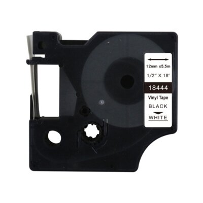Taśma PRISM ZDT-D118444 12 mm x 5.5 m Czarny na białym Zamiennik