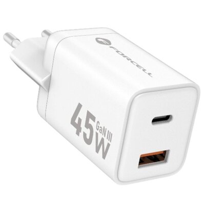 Ładowarka sieciowa FORCELL F-Energy VT-36 45W Biały