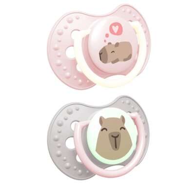 Smoczek LOVI CapiChill Girl 18 m+ (2 szt.)