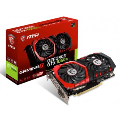 Karta graficzna MSI GeForce GTX 1050 Ti Gaming X 4GB
