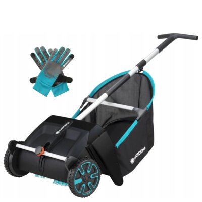 Zbieracz do liści GARDENA 3565-20 + Rękawice ogrodowe GARDENA 11500-20 (rozmiar S)