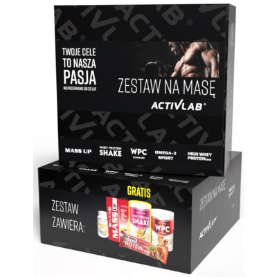 Zestaw suplementów ACTIVLAB Na masę