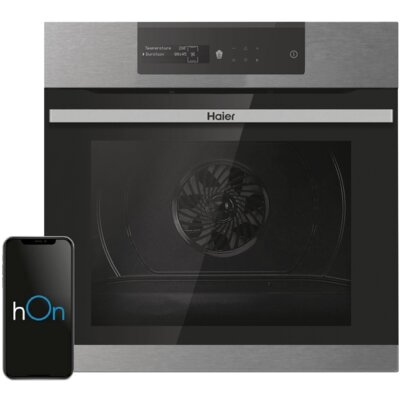 Piekarnik HAIER HWO60SM2B9XH Elektryczny Czarno-srebrny A+