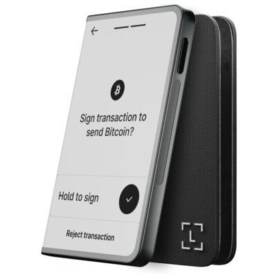 Portfel kryptowalut LEDGER Stax Crypto Hardware Wallet + Klucz odzyskiwania