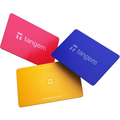 Portfel kryptowalut TANGEM 3 Cards Set Spring Bloom