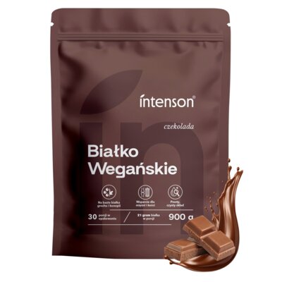 Odżywka białkowa INTENSON Białko wegańskie Czekoladowy (900 g)