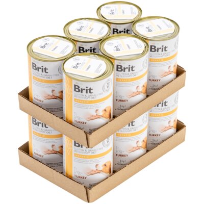 Karma dla psa BRIT Veterinary Dog Hepatic 12 x 400 g