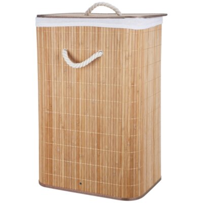 Kosz na pranie SPORTPOLAND Koopman 72L Naturalny