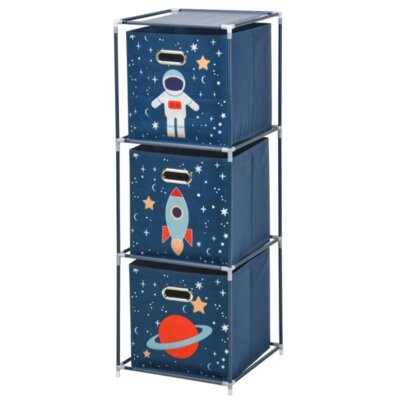 Regał STORAGE SOLUTIONS Kosmos 35 x 35 x 102 cm Niebieski