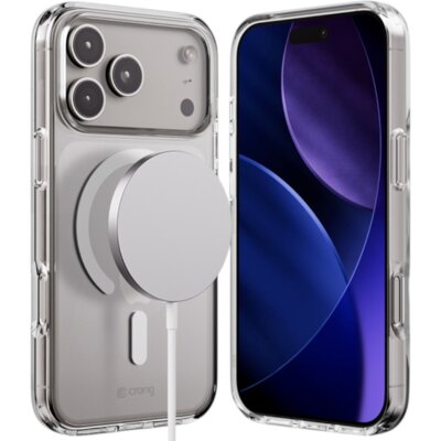 Etui CRONG Clear MAG Cover MagSafe do Apple iPhone 17 Pro Przezroczysty