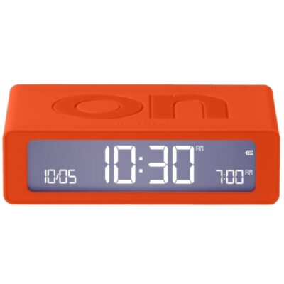 Budzik LEXON Flip Mini Pomarańczowy