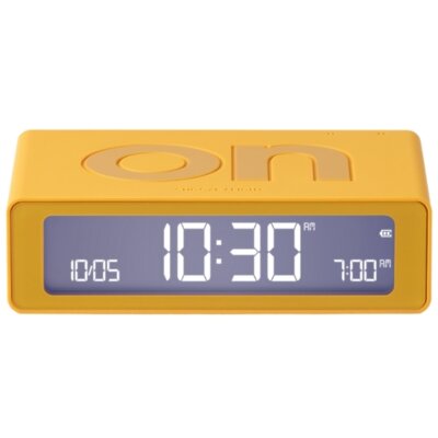 Budzik LEXON Flip Mini Żółty