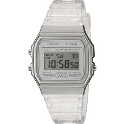 Zegarek CASIO Sport F-91WS-7EF Biały