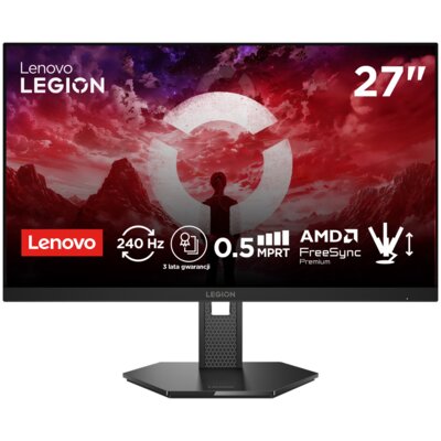 Monitor LENOVO Legion 27QD-10 27" 2560x1440px IPS 240Hz 0.5 ms [MPRT]