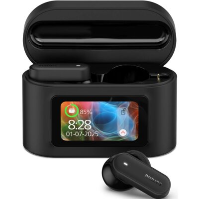 Słuchawki dokanałowe PHILIPS TAT6000BK/00 ANC Czarny