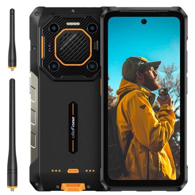 Smartfon ULEFONE Armor 26 Ultra Walkie Talkie 5G 12/512GB 6.78" 120Hz Czarny