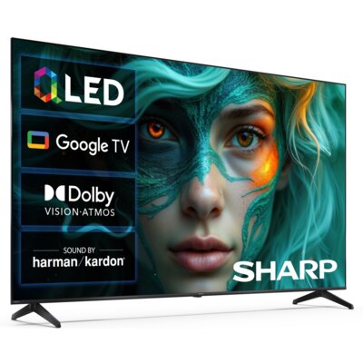 Telewizor SHARP 85HP5765E 85" QLED 4K Google TV Dolby Atmos Dolby Vision HDMI 2.1