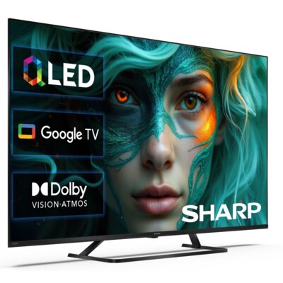 Telewizor SHARP 50HP6765E 50" QLED 4K Google TV Dolby Atmos Dolby Vision HDMI 2.1