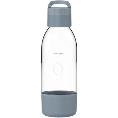 Butelka DAFI PushAir 0.5 l Stalowy