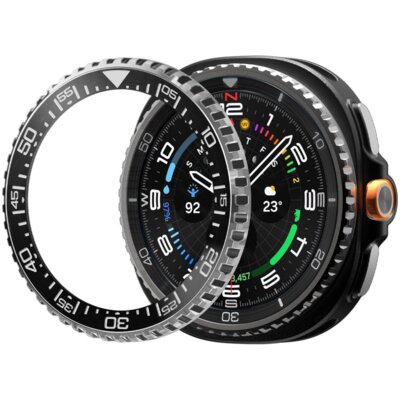 Bezel SPIGEN Tune Pro Diver do Samsung Galaxy Watch 8 Classic (46 mm) Czarny