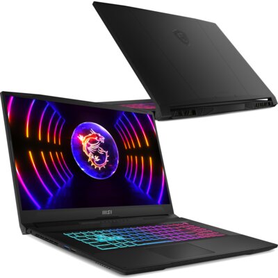 Laptop MSI Katana 17 B13VEK-1258PL 17.3" IPS 144Hz i5-13420H 16GB RAM 512GB SSD GeForce RTX4050 DLSS 3 Windows 11 Home