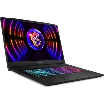 Laptop MSI Katana 17 B13VEK-1258PL 17.3" IPS 144Hz i5-13420H 16GB RAM 512GB SSD GeForce RTX4050 DLSS 3 Windows 11 Home
