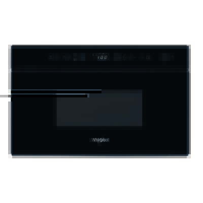 Kuchenka mikrofalowa WHIRLPOOL W67 MN840 NB 750W średnica 25 cm pojemność 22L Talerz crisp Czarny