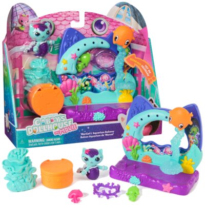 Figurka SPIN MASTER Koci Domek Gabi Balkon z Aquarium Syrenkotka 6074163 20153895
