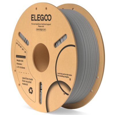 Filament ELEGOO PLA, Średnica 1.75 mm, 1 kg Szary