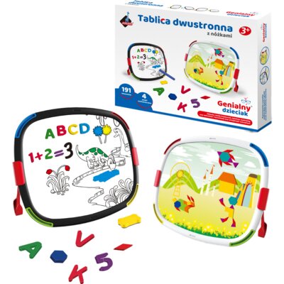 Tablica edukacyjna ASKATO Genialny dzieciak 128030