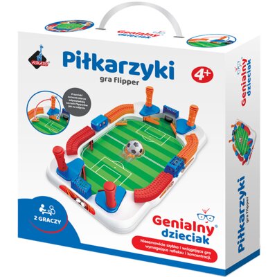 Gra zręcznościowa ASKATO Genialny dzieciak Piłkarzyki Flipper 910107