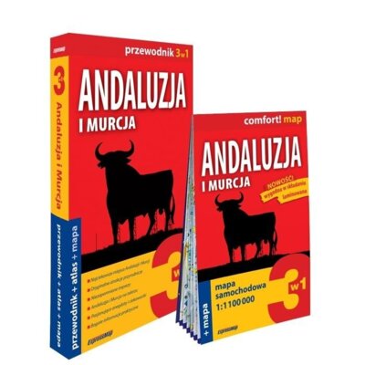 Andaluzja i Murcja Zestaw Przewodnikowy 3w1 2025 Anna Marchlik